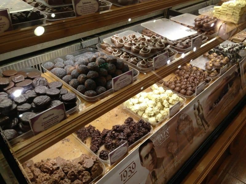 Chocolate artesanal de Bariloche