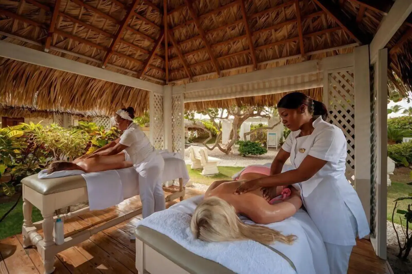 Área de massagens do Punta Cana Princess Adults Only