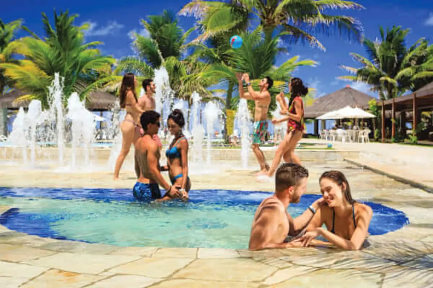 Área de lazer do Village Porto de Galinhas