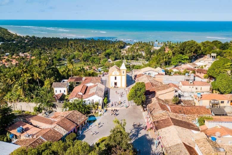 Centro histórico de Arraial d’Ajuda
