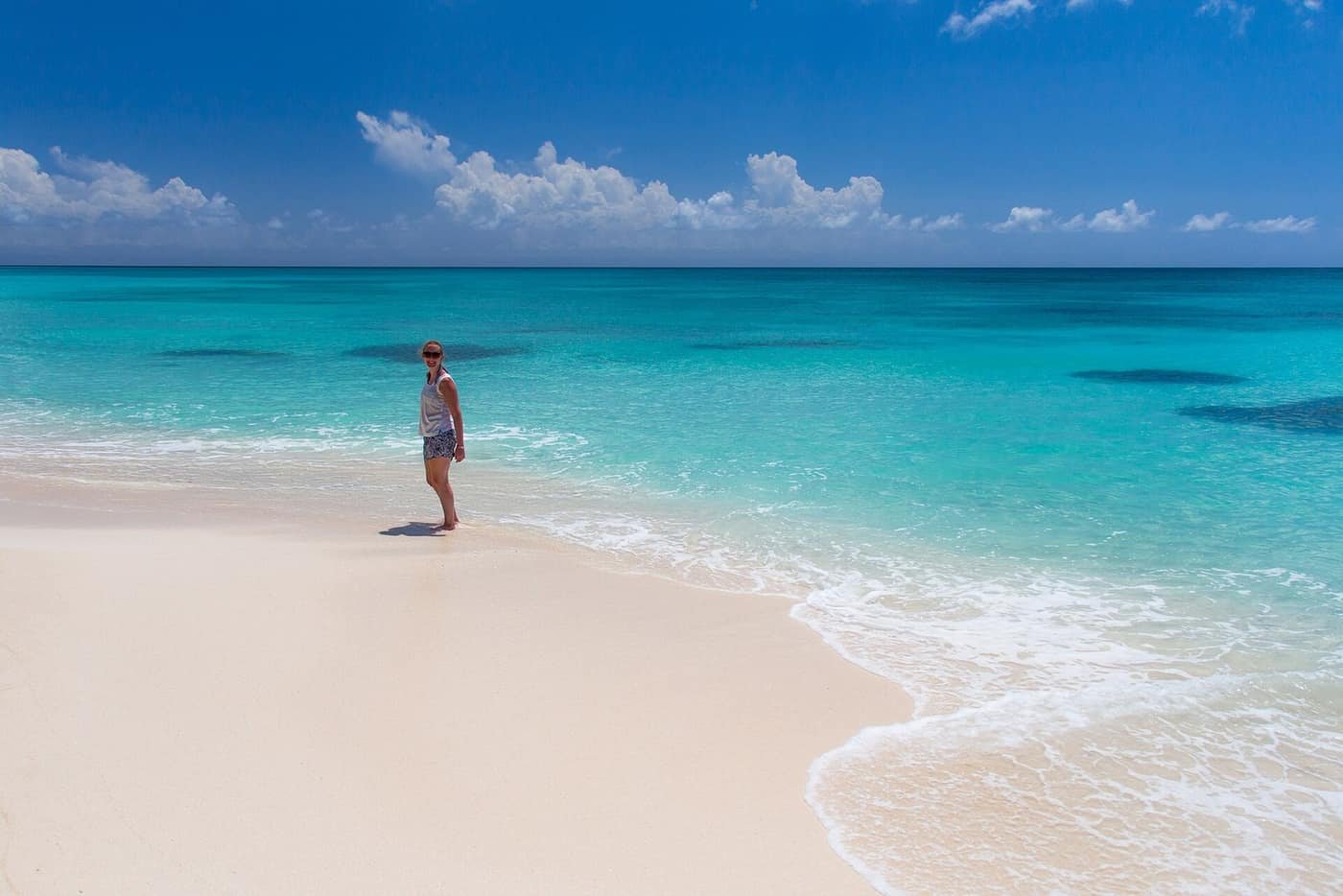 Mar turquesa da Ilha Saona